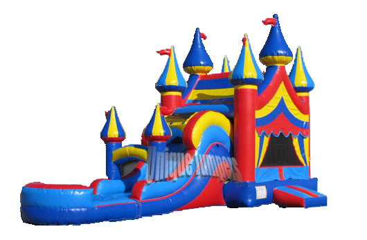 Circus Castle Combo w/pool