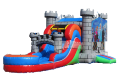 Frozen Medieval Castle Combo w/pool