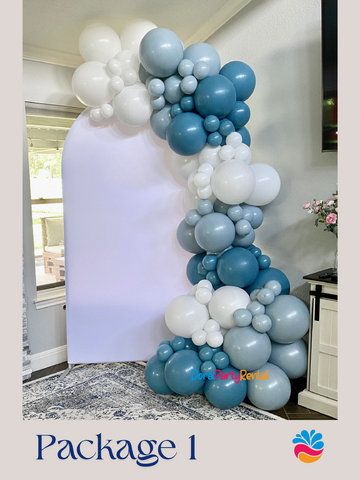 BALLOON PACKAGE 1- GARLAND & ARCH BALLOON PACKAGE 1- GARLAND & ARCH