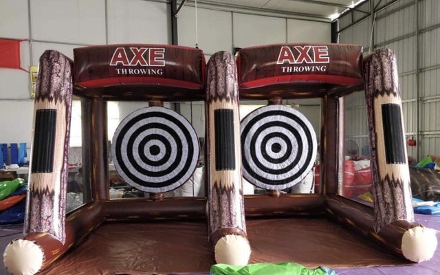 Inflatable Axe Throwing Inflatable Axe Throwing