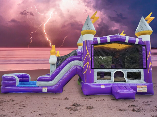 Thunder Bolt Bounce Dual Slide Combo Thunder Bolt Bounce Dual Slide Combo