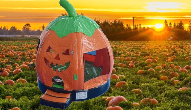 Jack O Lantern Pumpkin Bounce House Jack O Lantern Pumpkin Bounce House