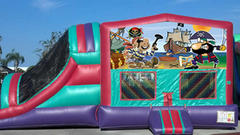 Pirate Bounce Modular Double Slide Pirate Bounce Modular Double Slide
