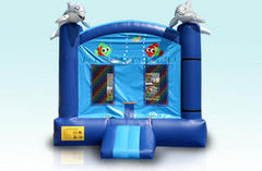 Dolphin Ocean Sea Bounce House Dolphin Ocean Sea Bounce House