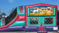 Horse Lover Little Pony Modular Bounce Combo Double Slide Horse Lover Little Pony Modular Bounce Combo Double Slide