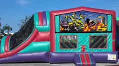 RoboCar Modular Bounce Combo Double Slide RoboCar Modular Bounce Combo Double Slide