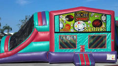Sports Modular Bounce Combo Double Slide Sports Modular Bounce Combo Double Slide