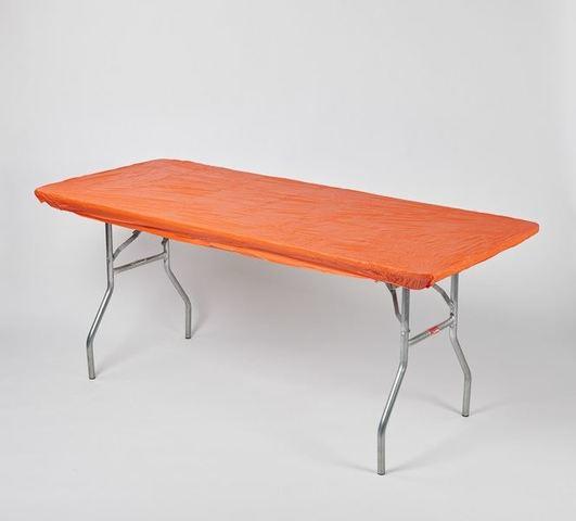 Kwik Table Covers- 6ft Orange. Kwik Table Covers- 6ft Orange.