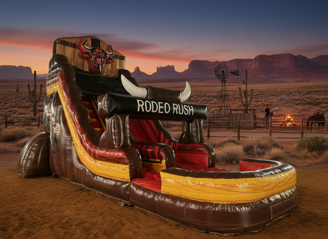 18 ft Rodeo Rush Water Slide 18 ft Rodeo Rush Water Slide