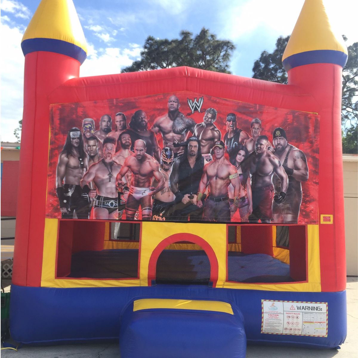 Jumpers 4 you wrestling bounce house