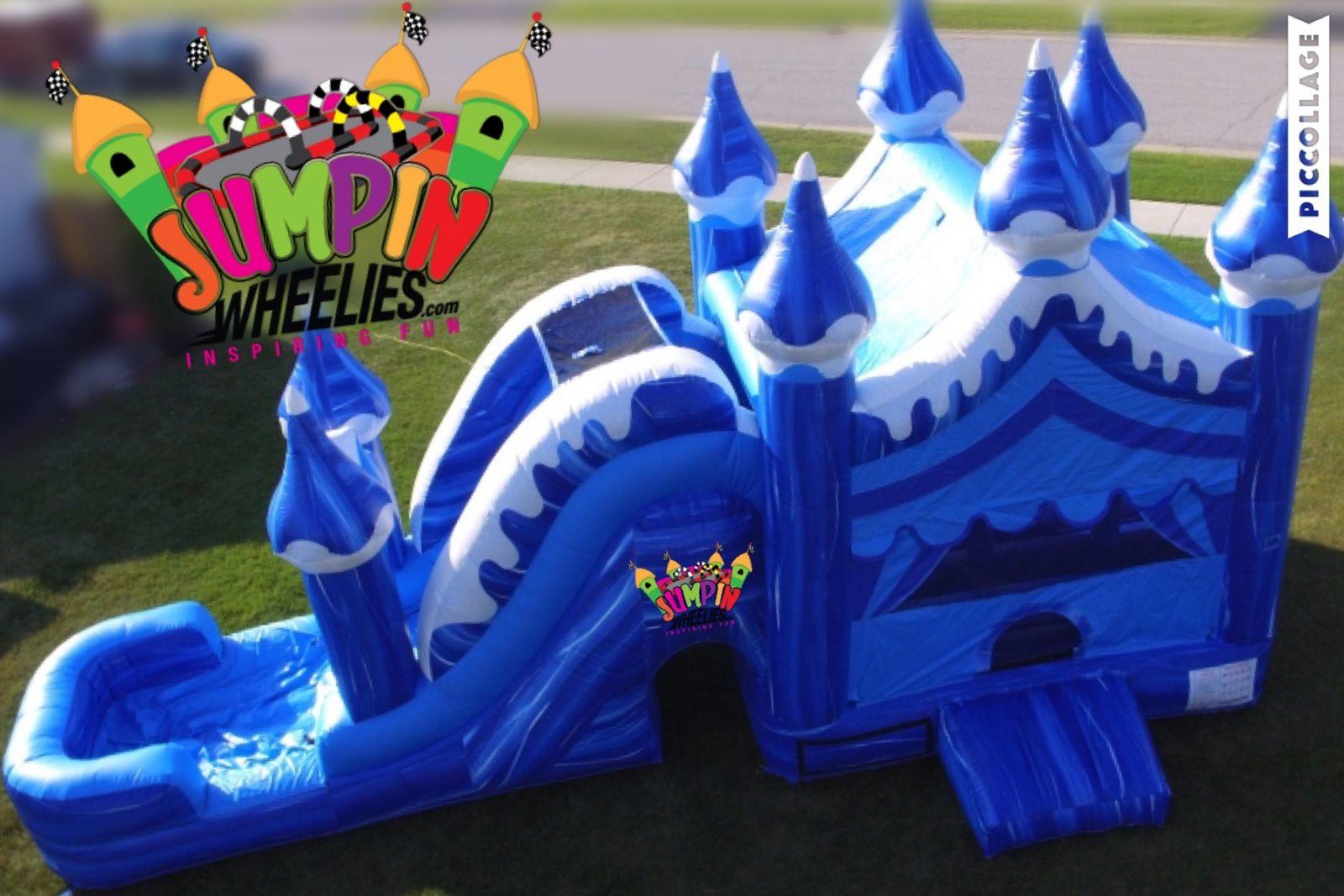 inflatable snow castle