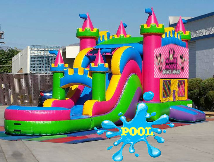 Minnie mouse bounce house