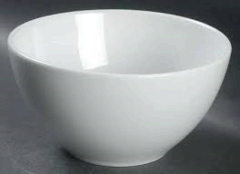 White Soup Bowl