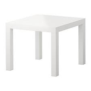 End Table, White
