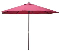 Red Market Umbrella, 9'