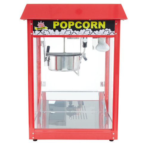 Popcorn Machine with 8oz kettle includes supplies for 40 1oz servings Popcorn Machine with 8oz kettle includes supplies for 40 1oz servings