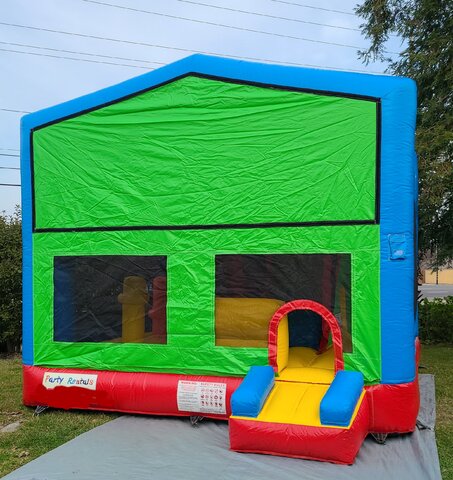 Combo 15x20 Bounce House Modular w/Inside Slide and Obstacles