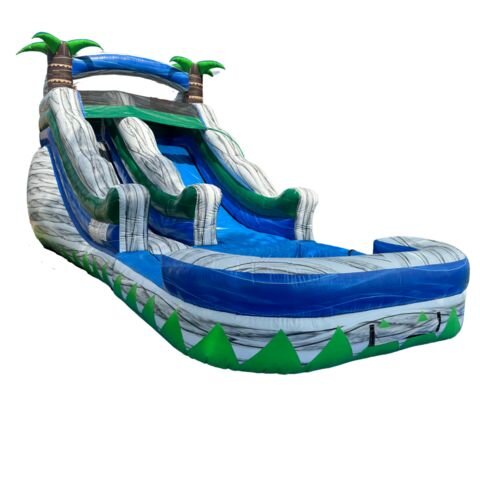 14ft Blue Rocky Island Water Slide 14ft Blue Rocky Island Water Slide