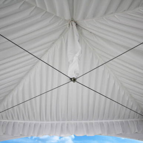 20x20 High Peak Tent Draping 20x20 High Peak Tent Draping