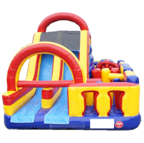 Turbo Obstacle Course w/ Slide