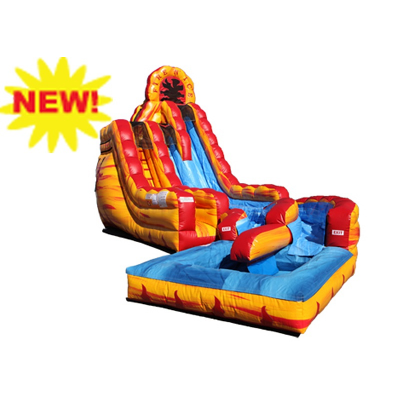 20ft WET Fire n' Ice Slide 20ft WET Fire n' Ice Slide