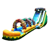 18ft WET Jungle/Zoo Slide with Slip and Slide 18ft WET Jungle/Zoo Slide with Slip and Slide