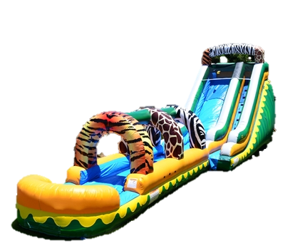 18ft WET Jungle/Zoo Slide with Slip and Slide 18ft WET Jungle/Zoo Slide with Slip and Slide