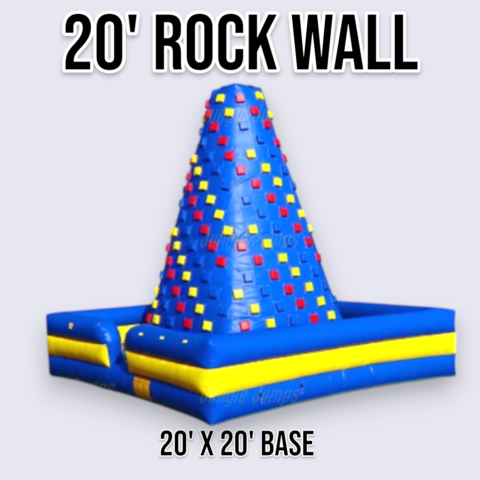 20' ROCK WALL 20' ROCK WALL