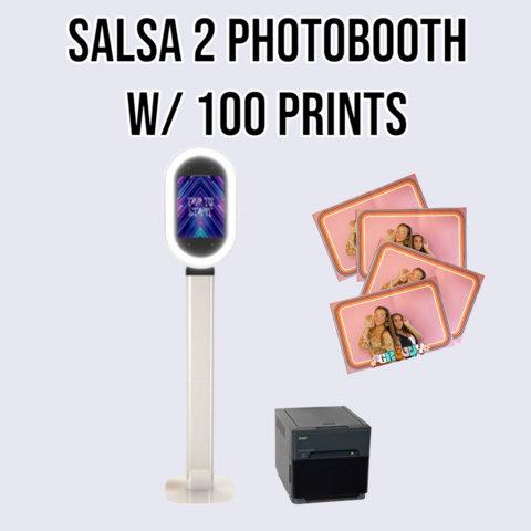 SALSA 2 PHOTOBOOTH + UP TO 100 PRINT PKG SALSA 2 PHOTOBOOTH + UP TO 100 PRINT PKG