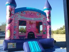 Deluxe Flower Princess Castle with Basketball hoop Deluxe Flower Princess Castle with Basketball hoop