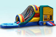 4 in 1 Dual Lane Water slide WET 4 in 1 Dual Lane Water slide WET