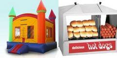 Deluxe Rainbow Castle and Hot Dog Steamer Machine Deluxe Rainbow Castle and Hot Dog Steamer Machine