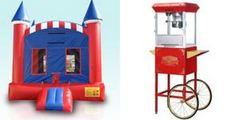 Deluxe American Castle and Popcorn Machine Deluxe American Castle and Popcorn Machine