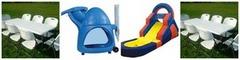 12 foot waterslide, Snow Cone Machine, 2 tables and 16 Chairs 12 foot waterslide, Snow Cone Machine, 2 tables and 16 Chairs