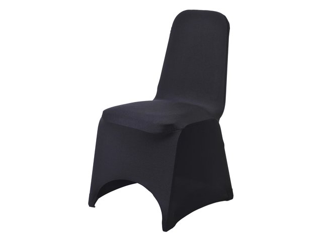 Chair Cover, Black Spandex