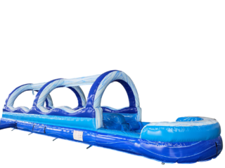 36 ft Glacier Glide dual lane slip n slide