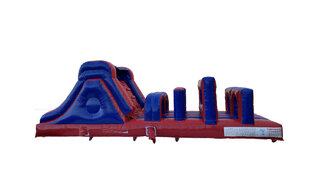 Blue & Red Obstacle Course