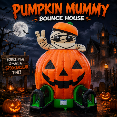 Pumpkin Mummy Bounce House Pumpkin Mummy Bounce House