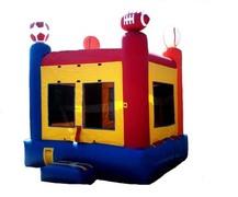 Sports Arena Bounce House (with basketball hoop inside)