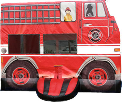 Fire-Truck-Bounce-House