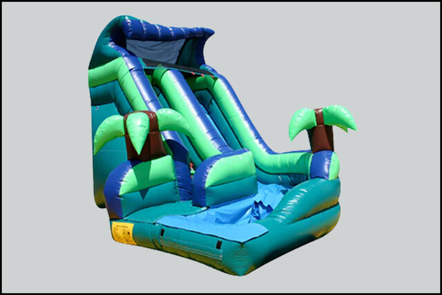 Tropical-Curvy-Water-Slide-w-Pool-521 Tropical-Curvy-Water-Slide-w-Pool-521