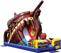 Pirate Themed Treasure Island Slide - 628