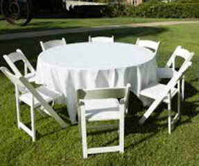 Round Tables With Table Covers