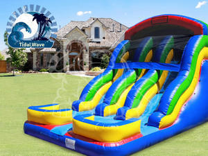 18 Ft Double Rush Slide 18 Ft Double Rush Slide