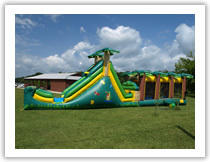 Alligator Alley Water Slide with 20 Ft Water Slip-Slide Alligator Alley Water Slide with 20 Ft Water Slip-Slide