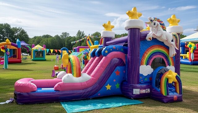 Unicorn Dreams Double Lane Combination Wet/Dry Unicorn Dreams Double Lane Combination Wet/Dry