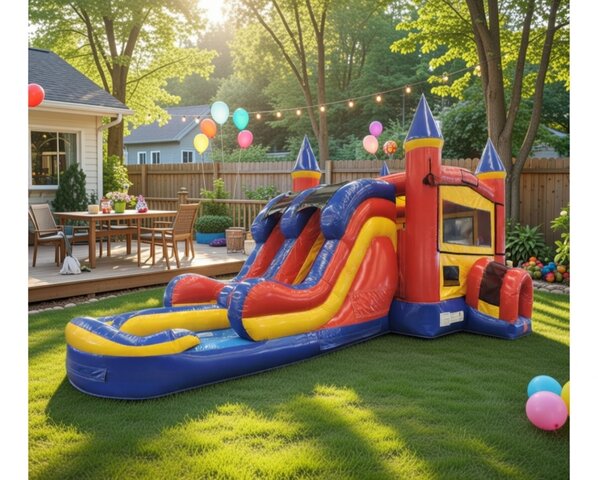 Rainbow Castle Combo Wet/Dry Rainbow Castle Combo Wet/Dry