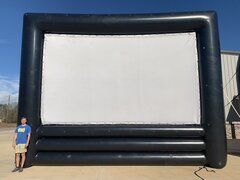 20x25 Movie Screen - up to 750 people