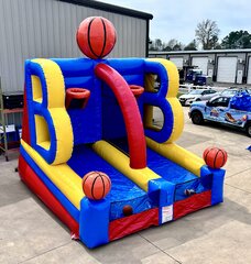 Double Lane Basketball Hoop Shot