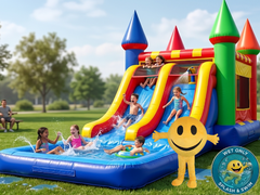 Combo Bounce House -Wet Combo Bounce House -Wet